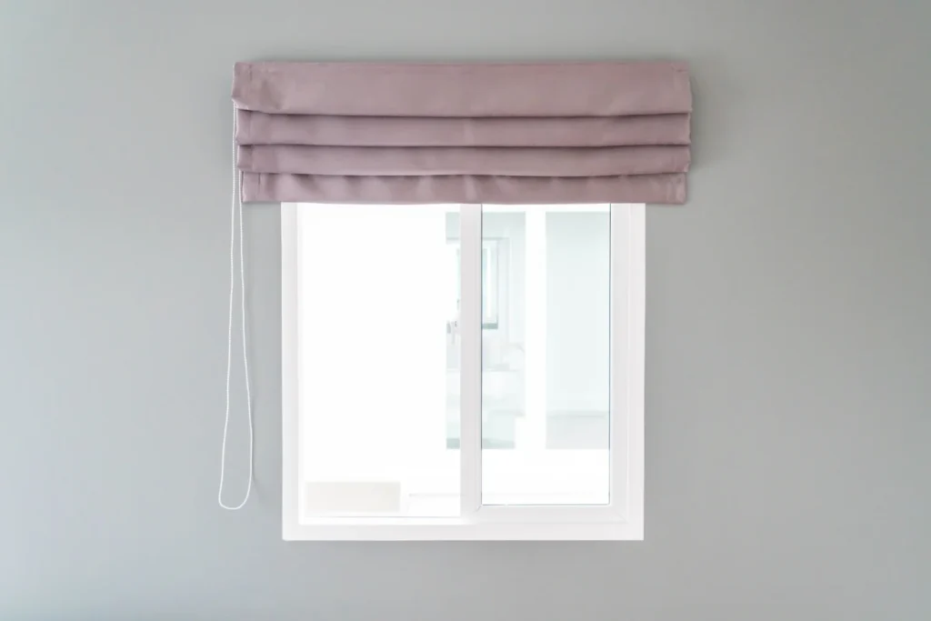 how to clean cloth window blinds
