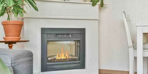 how to clean fireplace glass